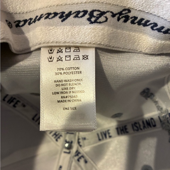 Tommy Bahama Light Blue Marlin Logo Hat Adjustable Strapback Golf Cap NWT - Picture 9 of 9